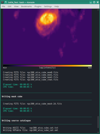 SoFiA screenshot SoFiA screenshot